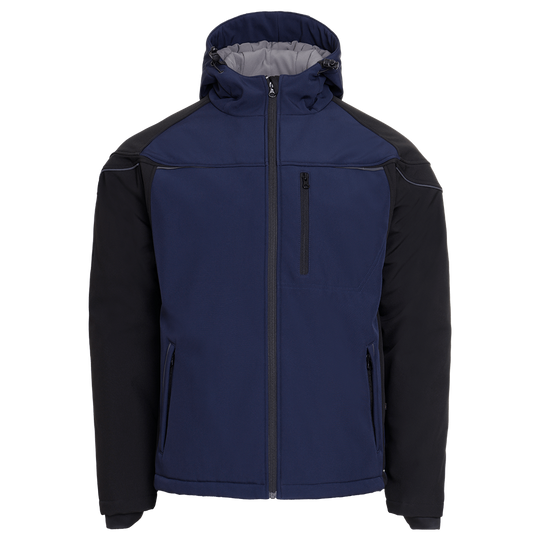 Jachetă softshell PRISMA SOFTSHELL IARNA BLEUMARIN/NEGRU - 1