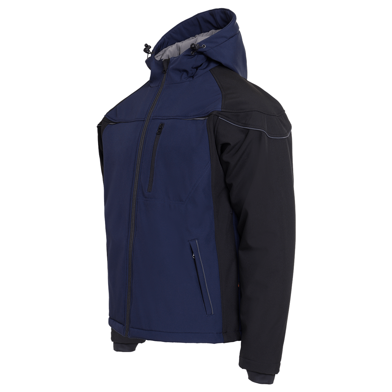 Jachetă softshell PRISMA SOFTSHELL IARNA BLEUMARIN/NEGRU - 3