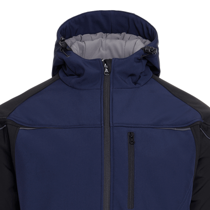 Jachetă softshell PRISMA SOFTSHELL IARNA BLEUMARIN/NEGRU - 5