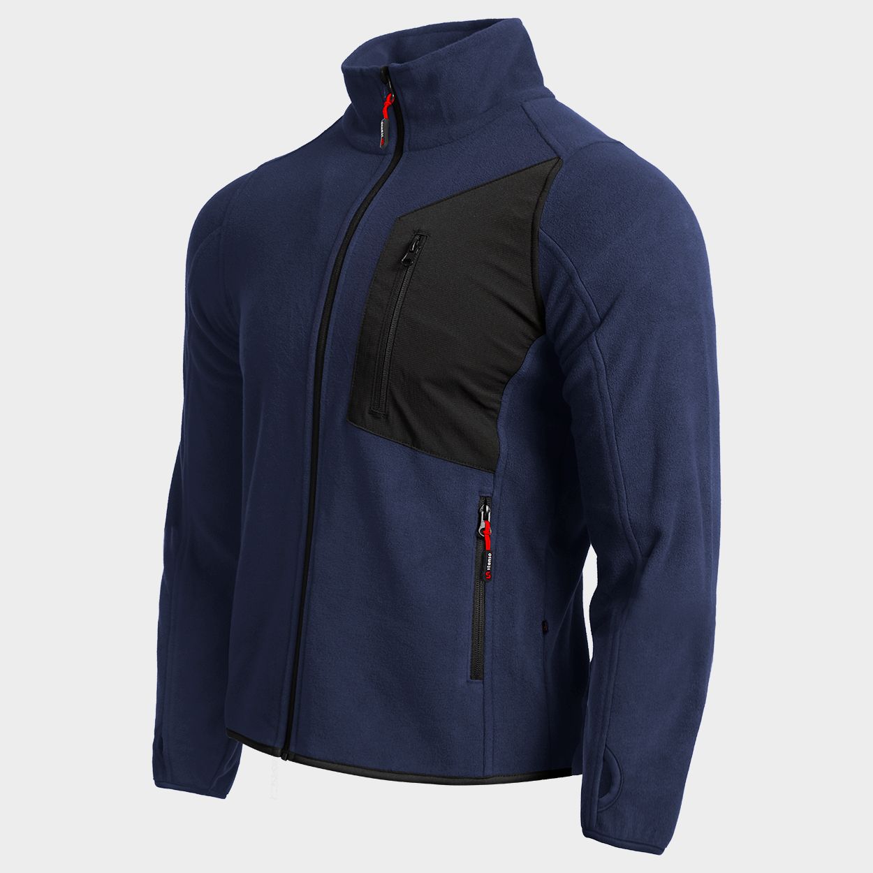 Ζακέτα φλιζ VERSA POLAR NAVY BLUE - 3