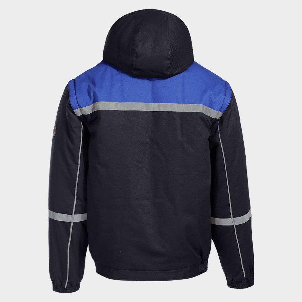 Geacă cu mâneci detașabile COLLINS COTTON BLUE JACKET - 11