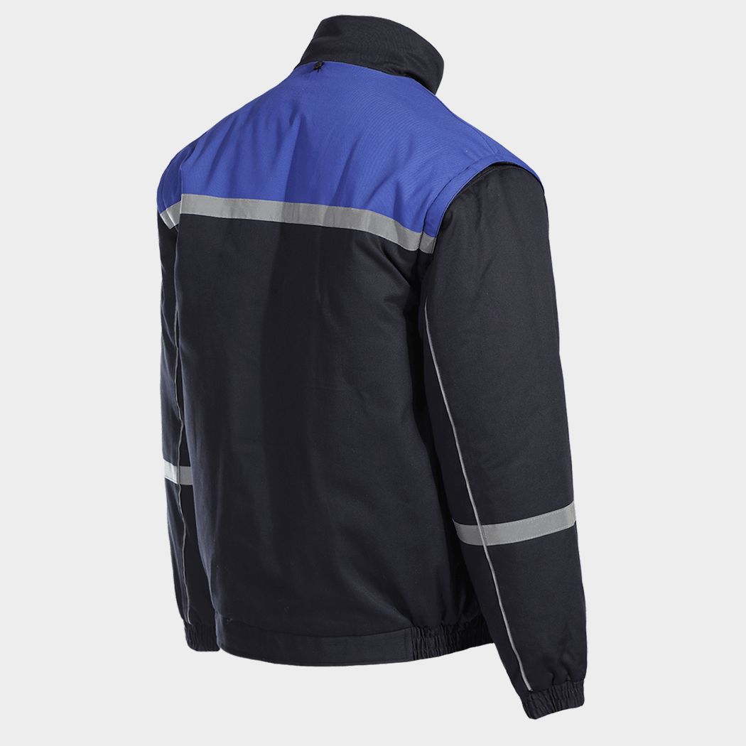 Geacă cu mâneci detașabile COLLINS COTTON BLUE JACKET - 12