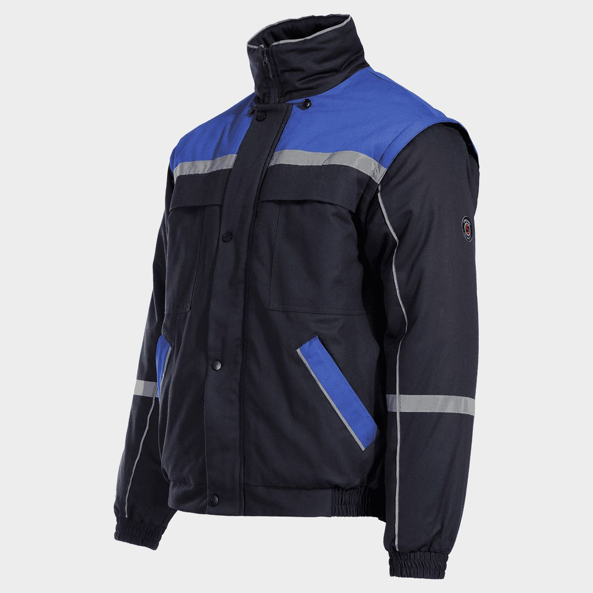 Geacă cu mâneci detașabile COLLINS COTTON BLUE JACKET - 2