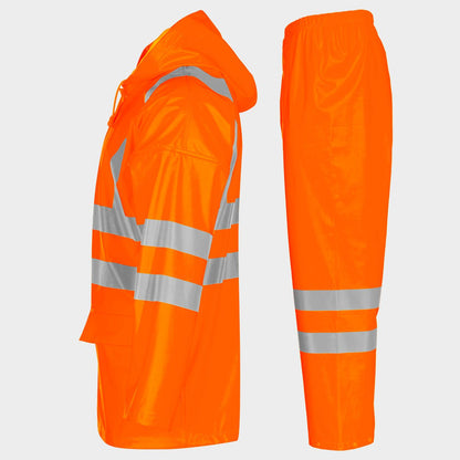 Jachetă cu pantaloni STORMER HV PORTOCALIU - 2