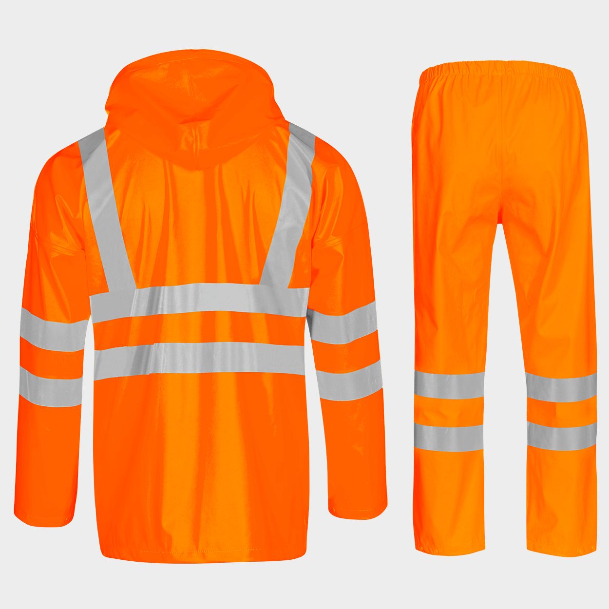 Jachetă cu pantaloni STORMER HV PORTOCALIU - 3