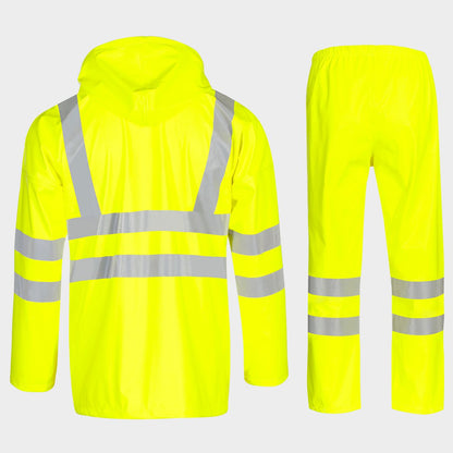 Jachetă cu pantaloni STORMER HV GALBEN - 3