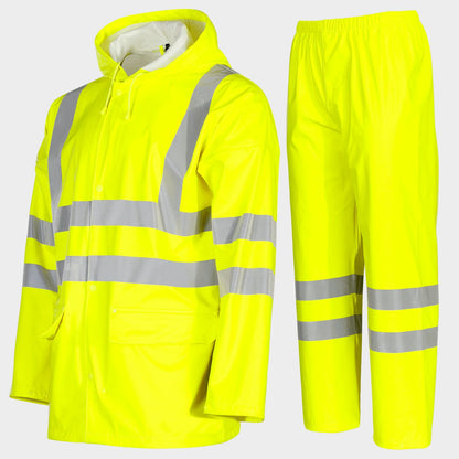 Jachetă cu pantaloni STORMER HV GALBEN - 4