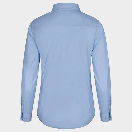 Cămașă cu mânecă lungă de damă VELILLA LIGHT BLUE - 2