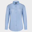 Cămașă cu mânecă lungă de damă VELILLA LIGHT BLUE - 1