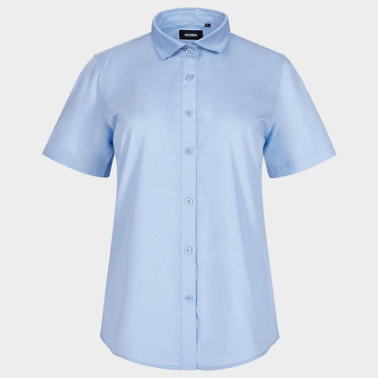 Cămașă cu mânecă scurtă de damă VELILLA LIGHT BLUE - 1