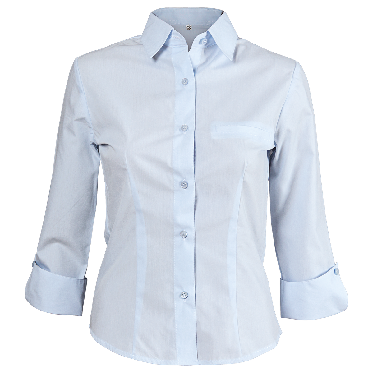 Γυναικείο πουκάμισο με μανίκια 3/4 CAMISA BLUE