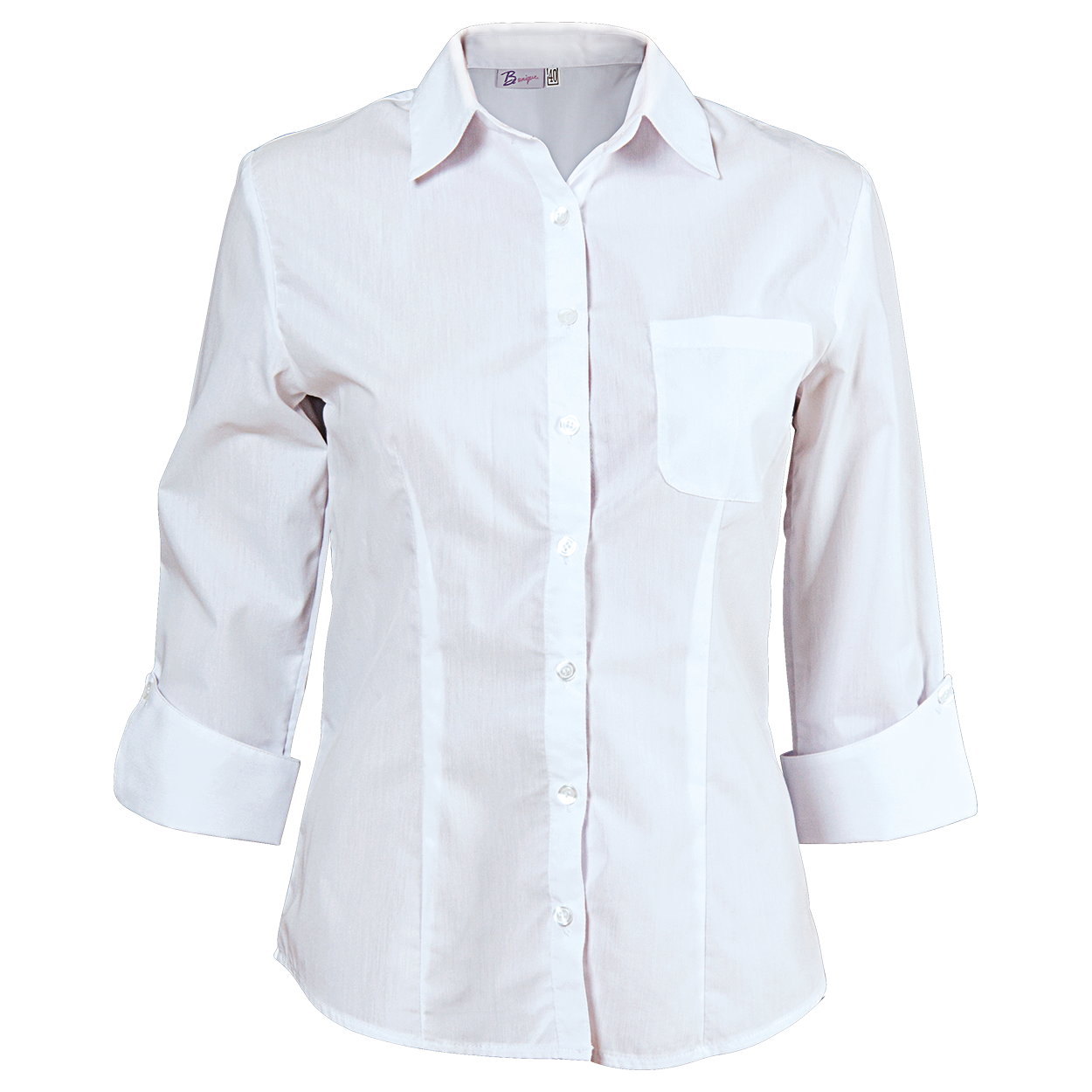 Дамска риза 3/4 ръкав CAMISA WHITE