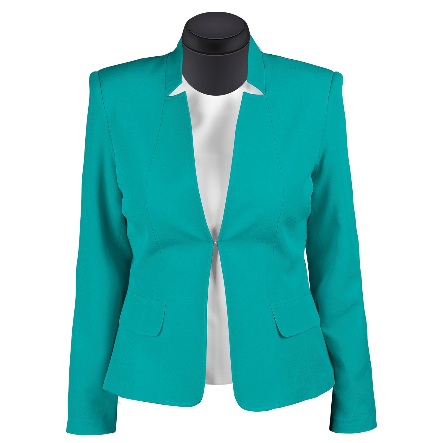 Lady's blazer KARINA PETROLEUM - 1