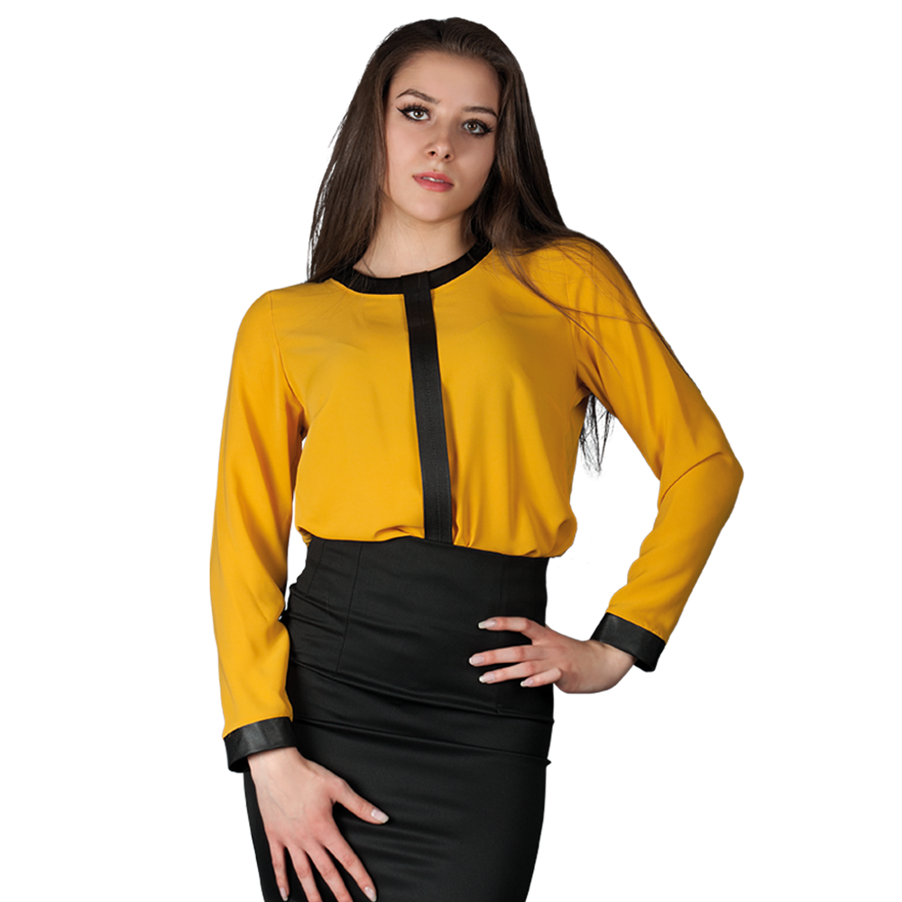 Дамска блуза AMANTE YELLOW - 1
