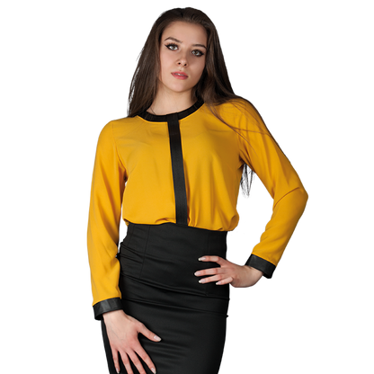 Дамска блуза AMANTE YELLOW - 1