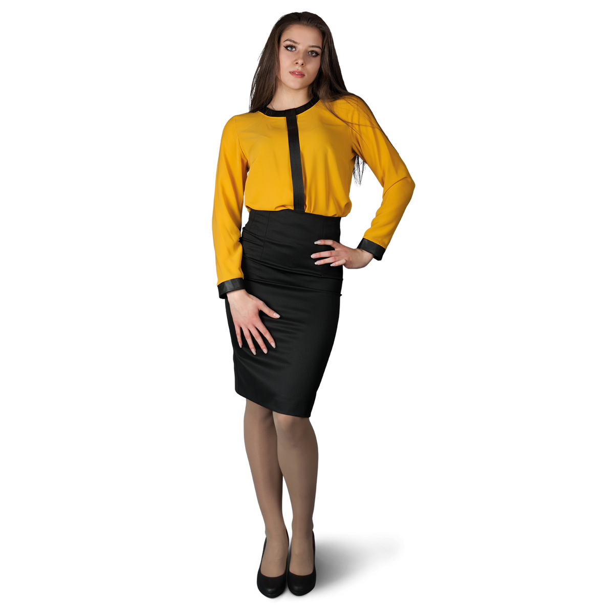 Дамска блуза AMANTE YELLOW - 2