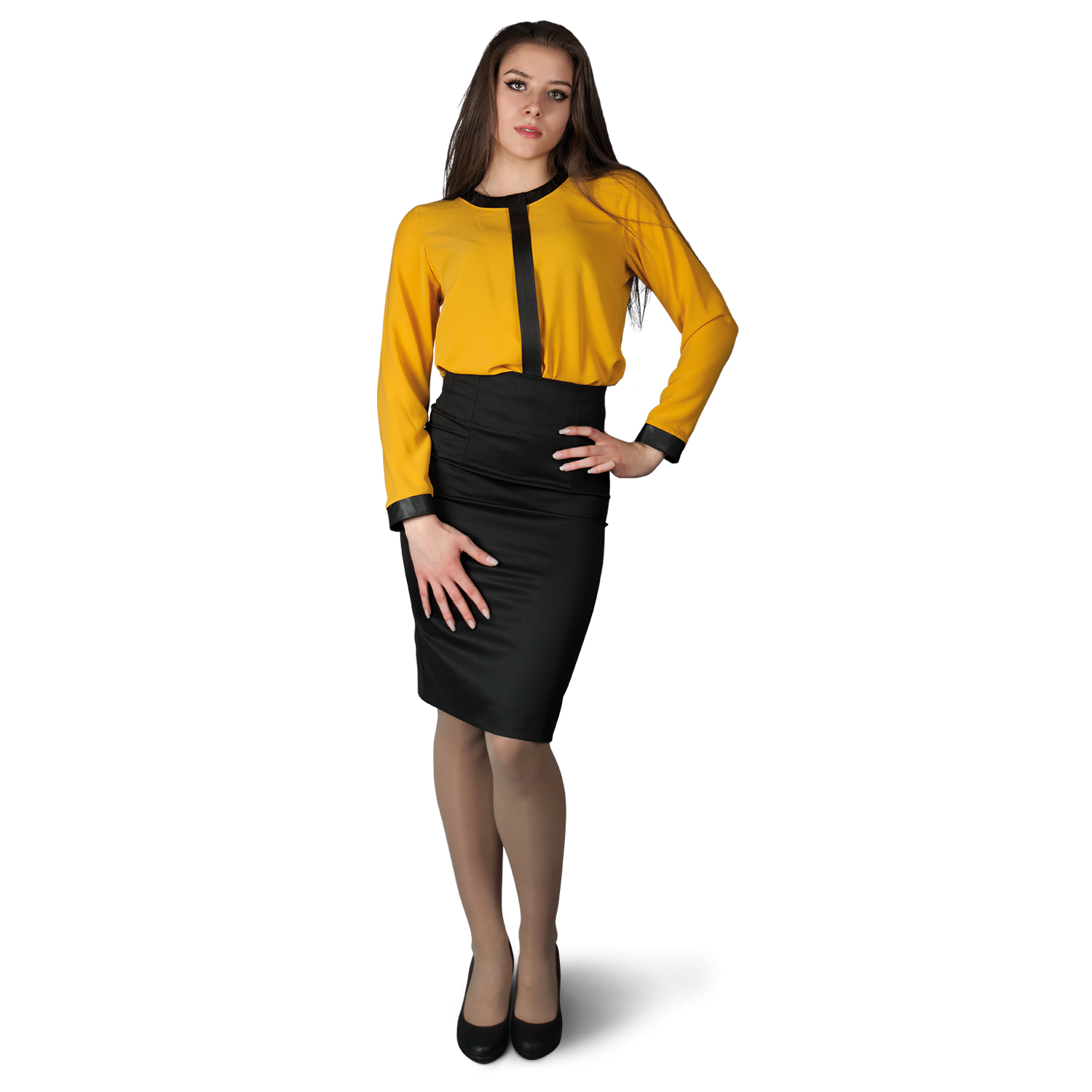 Дамска блуза AMANTE YELLOW - 2