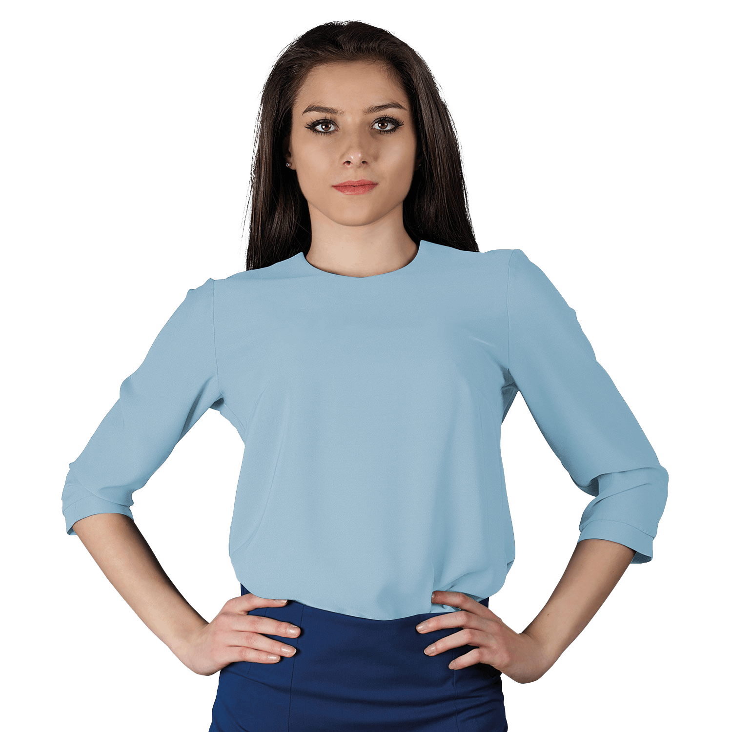 Дамска блуза IVON LIGHT BLUE
