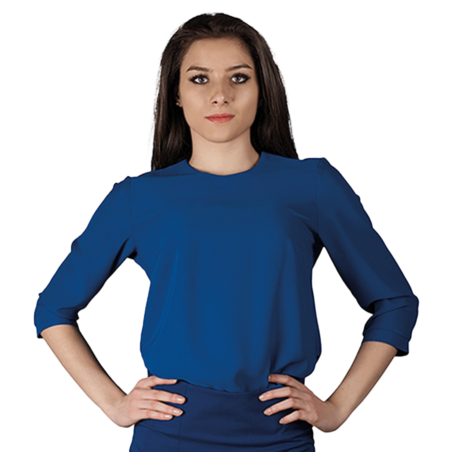 Дамска блуза IVON ROYAL BLUE - 1
