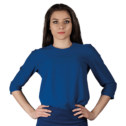 Дамска блуза IVON ROYAL BLUE - 1