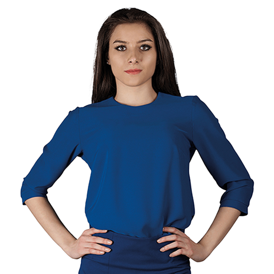 Дамска блуза IVON ROYAL BLUE - 1