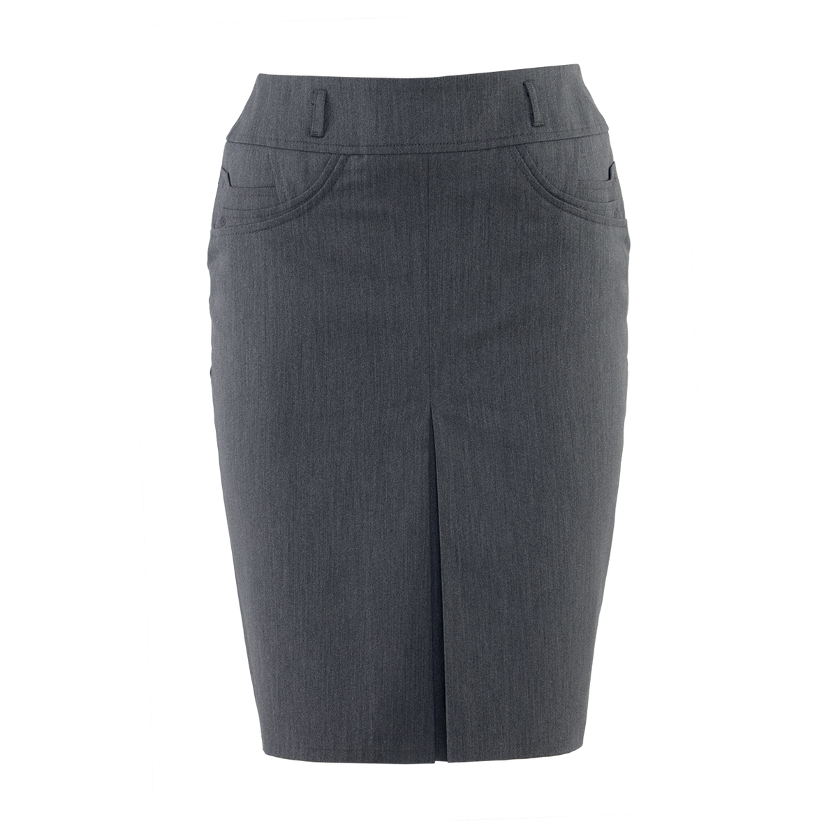 Γυναικεία ψηλόμεση φούστα ANJELA LIGHT GREY