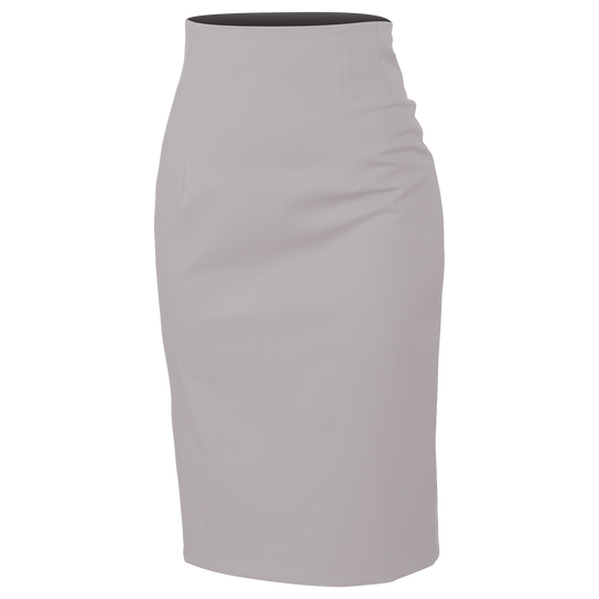 Дамска пола с висока талия TEA BEIGE