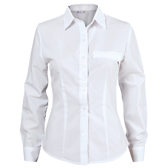 ELEGANCE WHITE Lady's long sleeve shirt