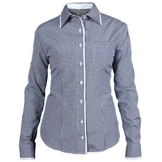 FLORIS BLUE Lady's long sleeve shirt