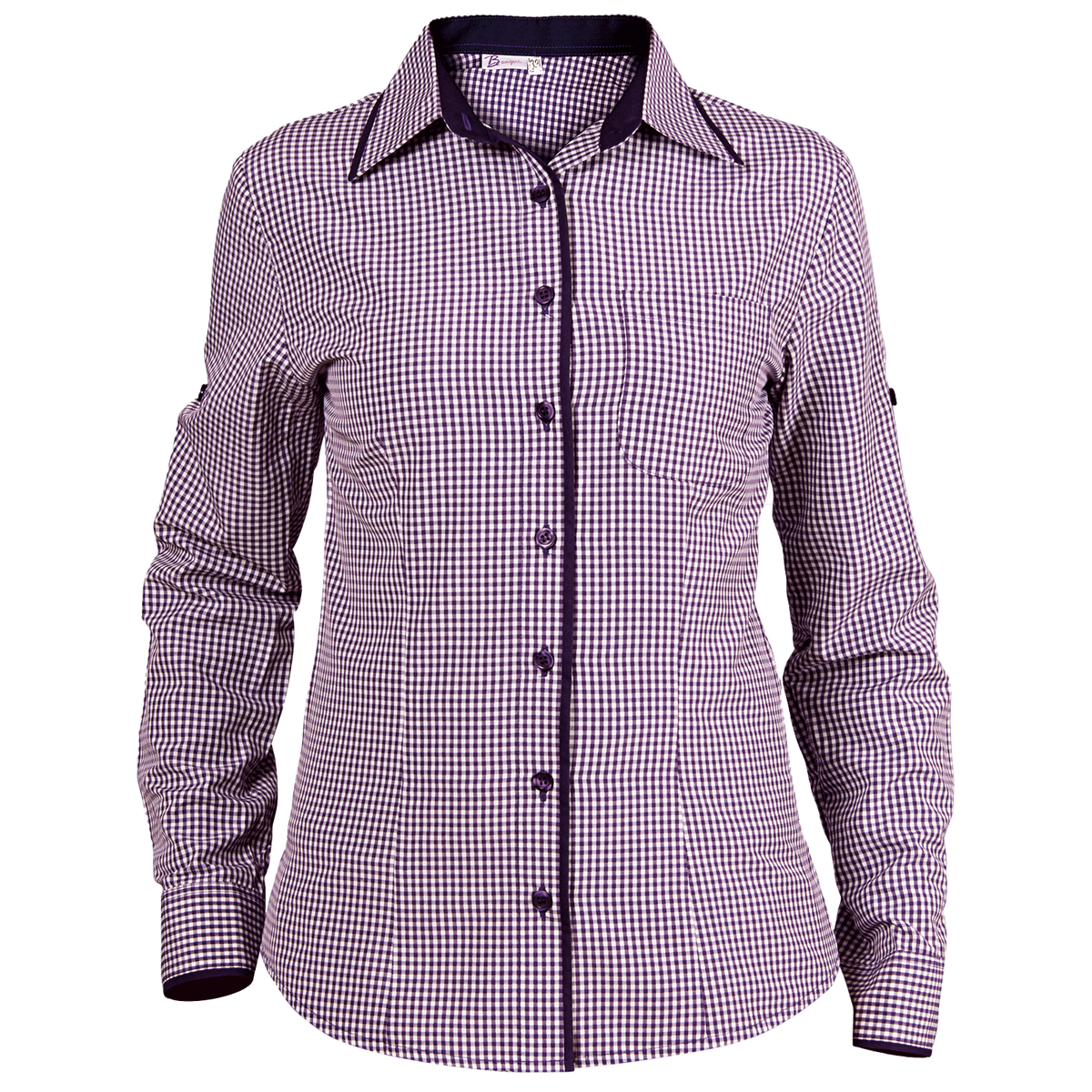 Дамска риза FLORIS PURPLE