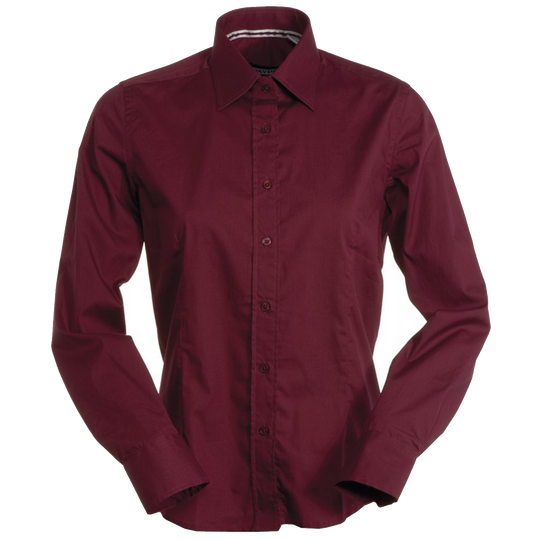 Lady's long sleeve shirt PAYPER HOSTESS BORDEAUX