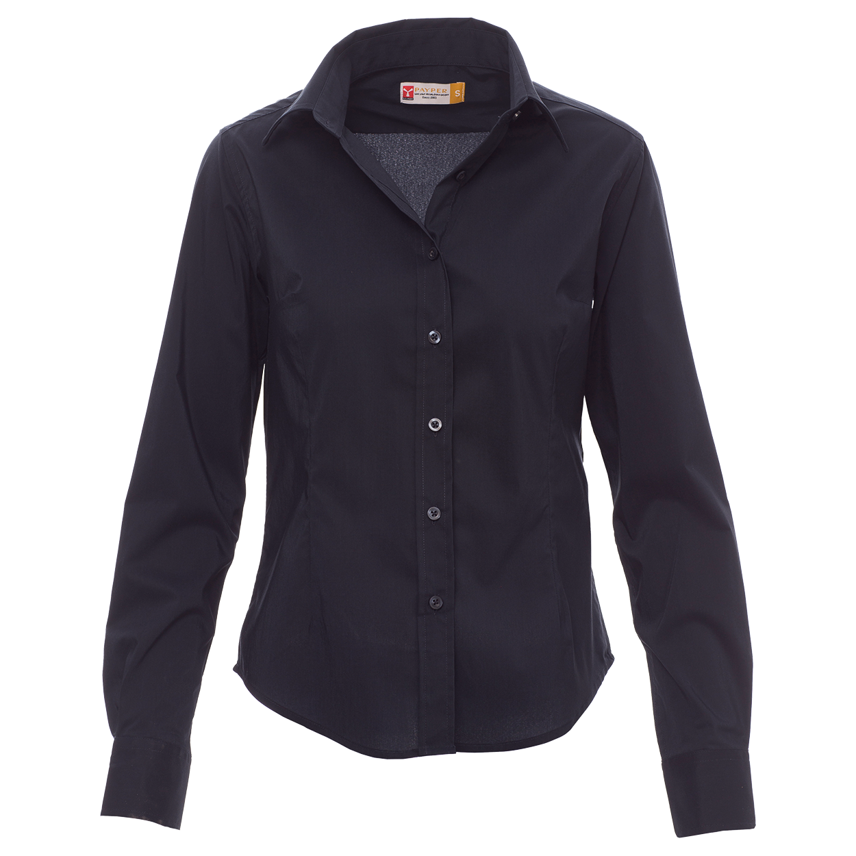 Lady's long sleeve shirt PAYPER IMAGE NAVY