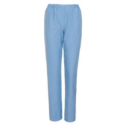 Pantaloni medicali pentru femei KLAUDIA ALBASTRU DESCHIS - 1