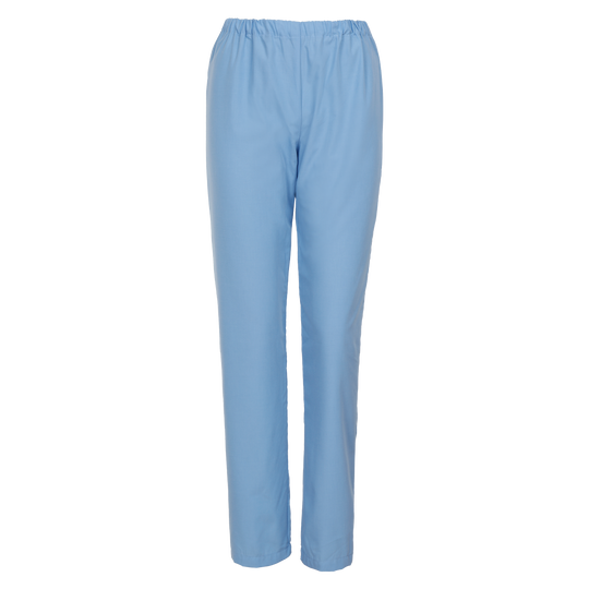 Pantaloni medicali pentru femei KLAUDIA ALBASTRU DESCHIS - 1