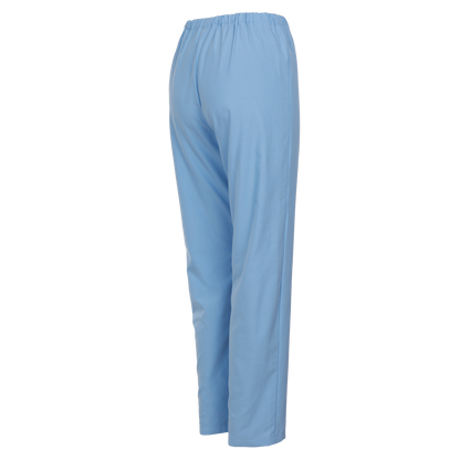 Pantaloni medicali pentru femei KLAUDIA ALBASTRU DESCHIS - 2