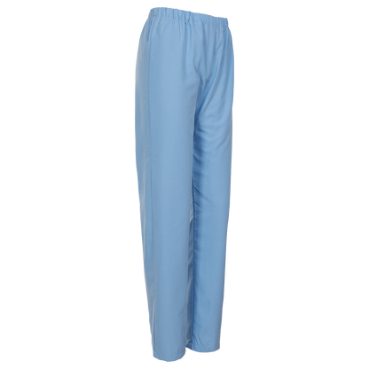 Pantaloni medicali pentru femei KLAUDIA ALBASTRU DESCHIS - 4