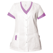 Tunică medicală pentru femei ALEGRA ALB/VIOLET
