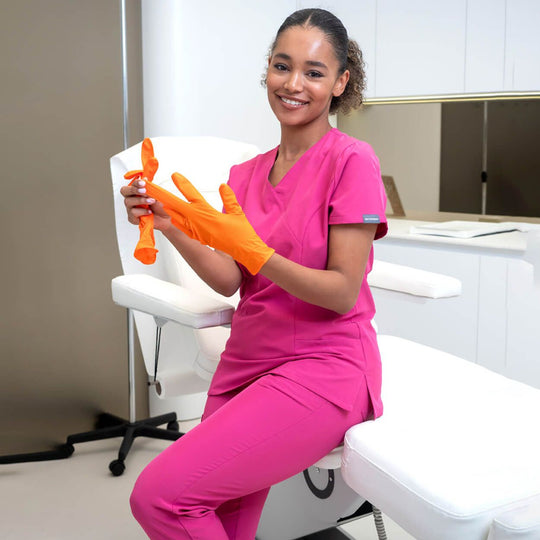 Tunica medicală de damă NOBBY FUCHSIA - 2