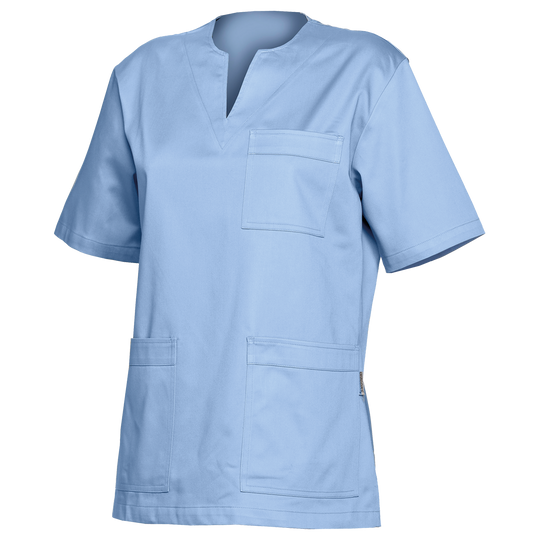 Tunică medicală pentru femei SIENA ALBASTRU DESCHIS