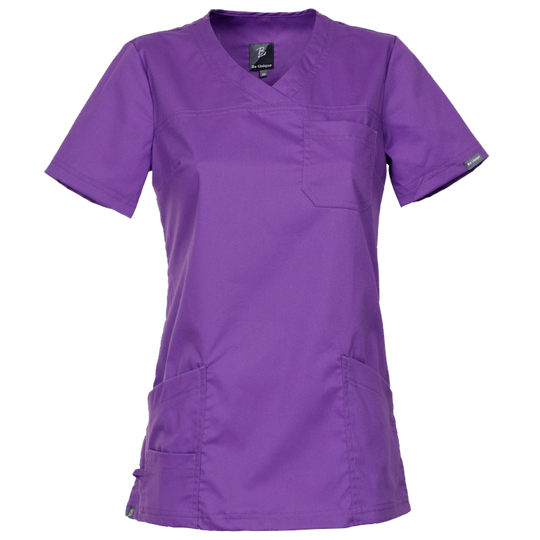 Tunică medicală pentru femei VICTORIA PURPLE ÎNCHIS - 1