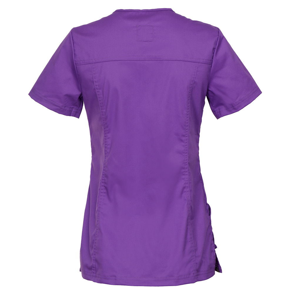 Дамска медицинска туника VICTORIA DARK PURPLE - 2