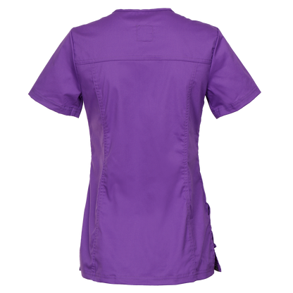 Дамска медицинска туника VICTORIA DARK PURPLE - 2