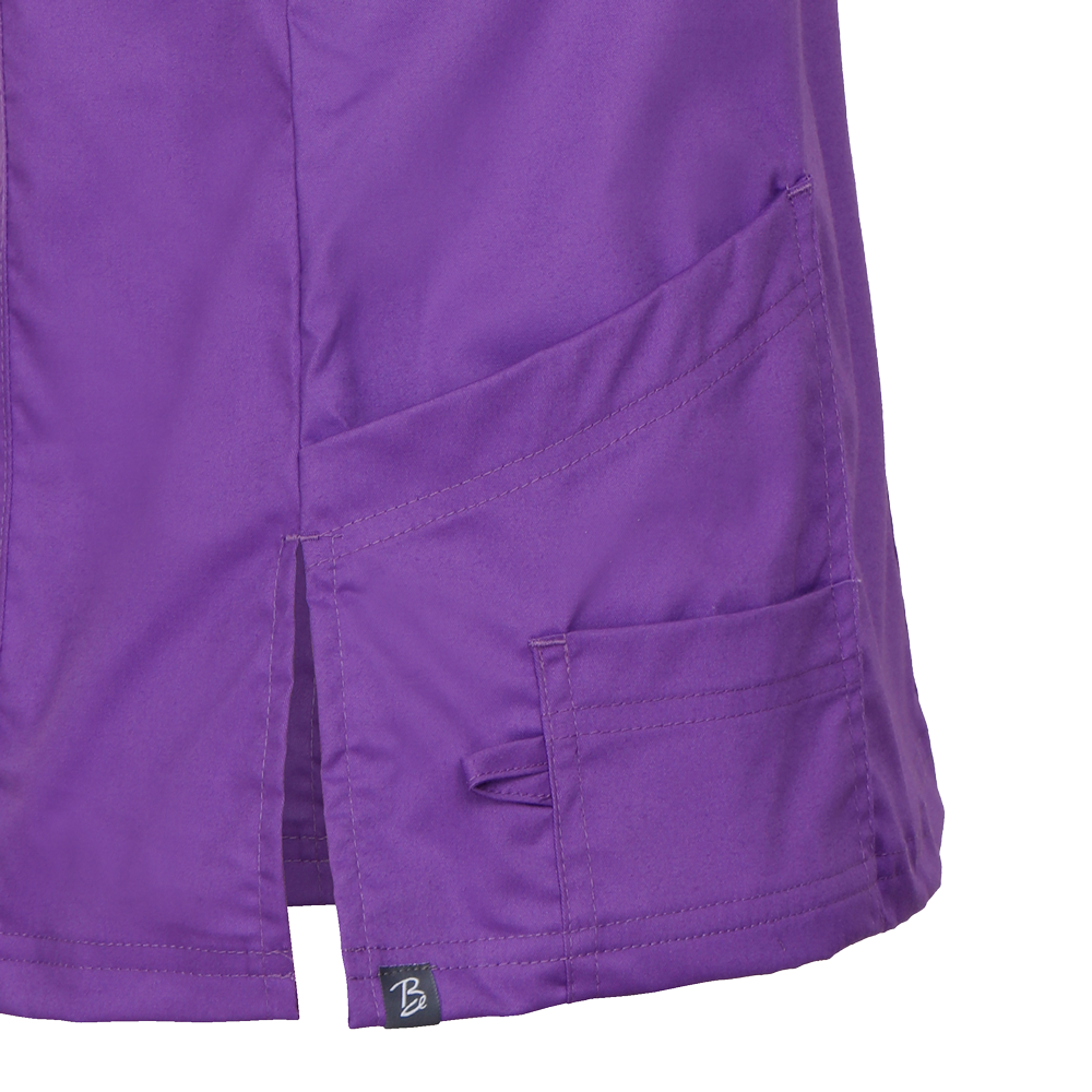 Дамска медицинска туника VICTORIA DARK PURPLE - 4