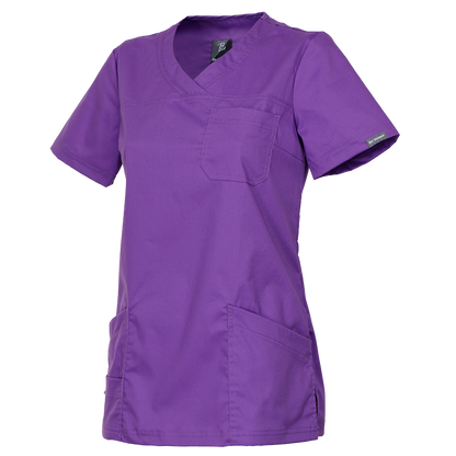 Дамска медицинска туника VICTORIA DARK PURPLE - 6