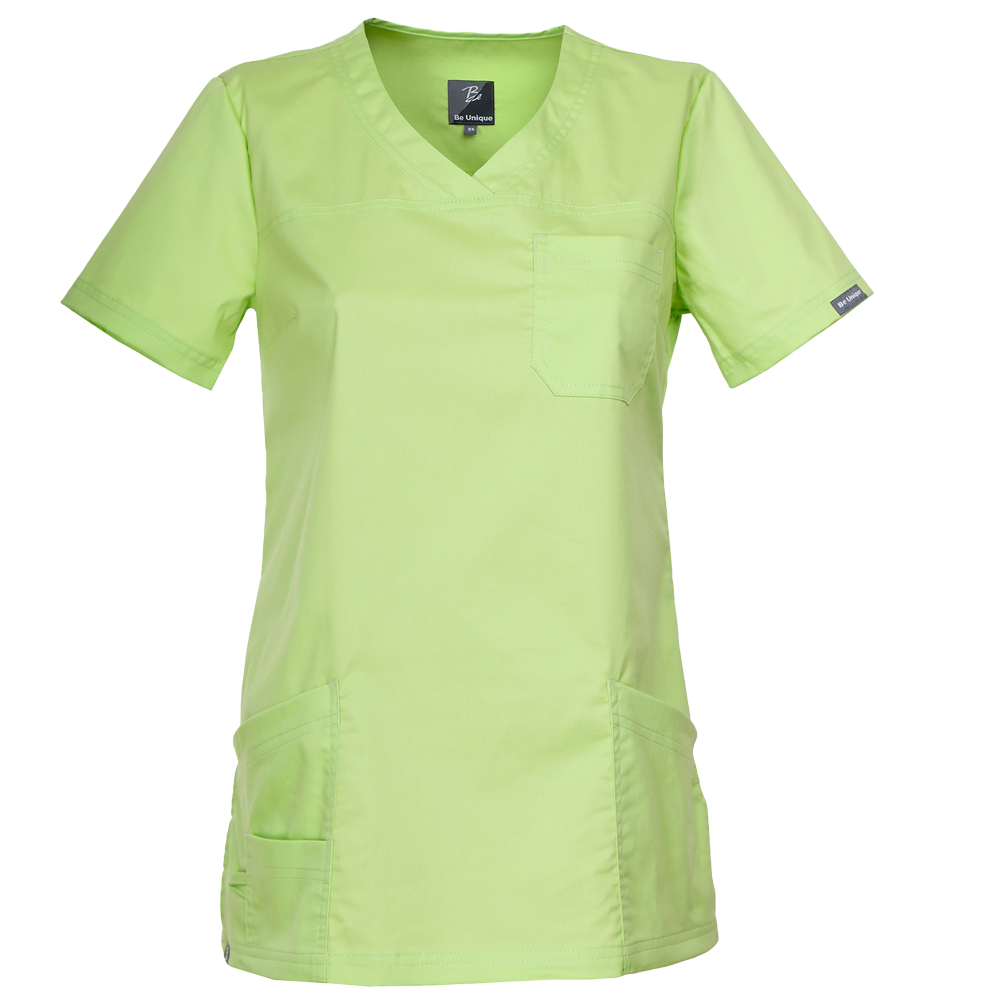 Lady's medical tunic VICTORIA LIME - 1