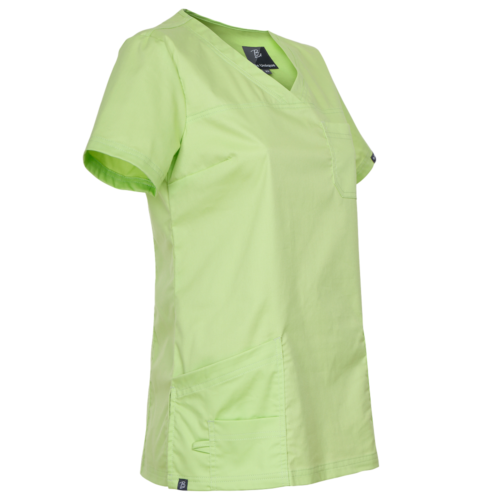 Lady's medical tunic VICTORIA LIME - 2