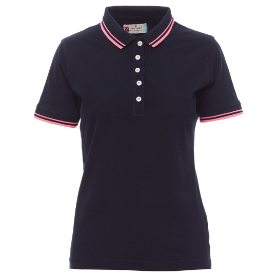 Дамска тениска с яка PAYPER SKIPPER BLACK