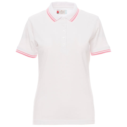 Дамска тениска с яка PAYPER SKIPPER WHITE