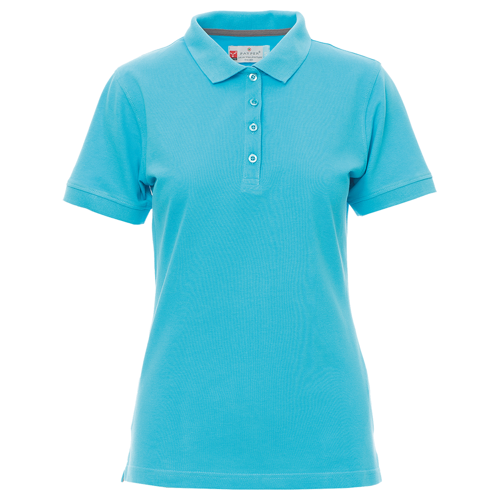 Tricou polo pentru femei PAYPER VENICE ALBASTRU ATOLL