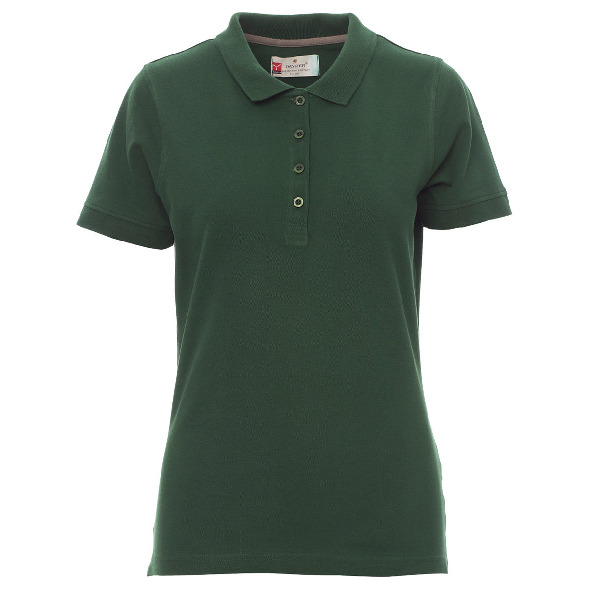 Дамска тениска с яка PAYPER VENICE GREEN